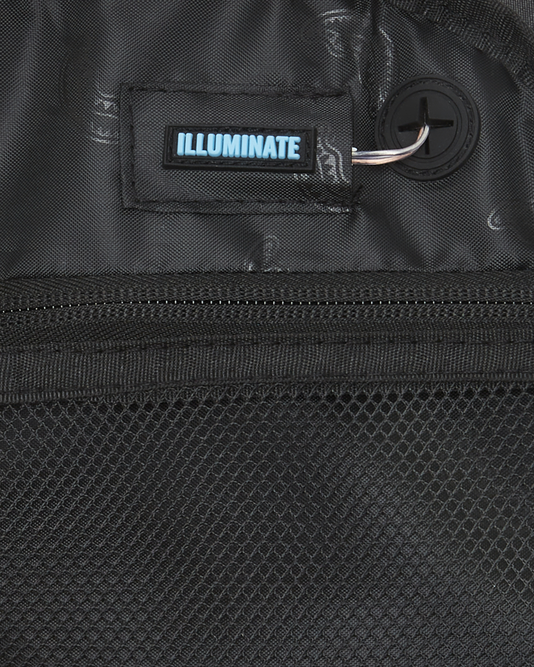FIBER OPTICS 3AM THE PARTY NEVER STOPS BACKPACK
